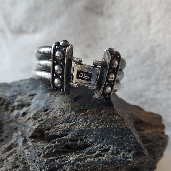 Rare Antique Christian Dior Centre Link John Galliano, Henkel & Grosse Bracelet - Picture 15 of 16